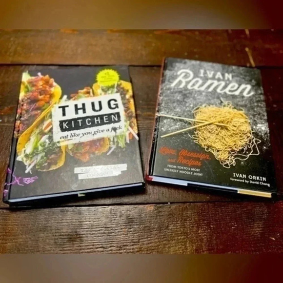 Thug Kitchen and Ivan Ramen Book Cookbooks - Picture 1 of 3